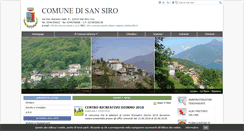 Desktop Screenshot of comune.sansiro.co.it