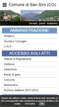 Mobile Screenshot of comune.sansiro.co.it